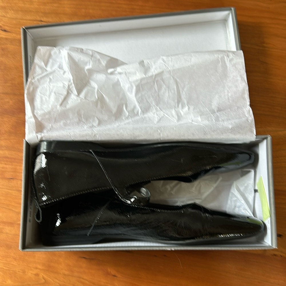 Vagabond Patent Leather Mary Jane Flats Size 10